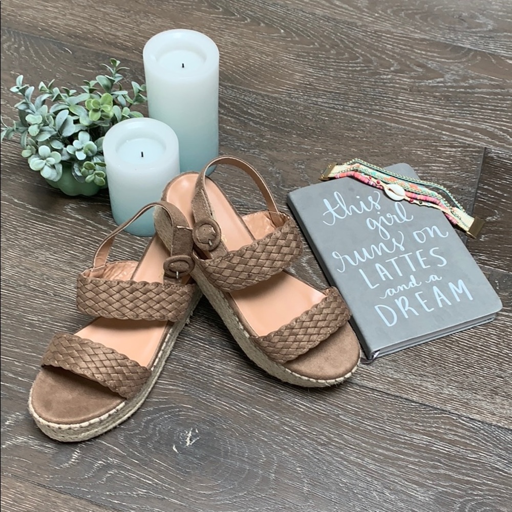 ✨ Espadrille Flat platform sandals